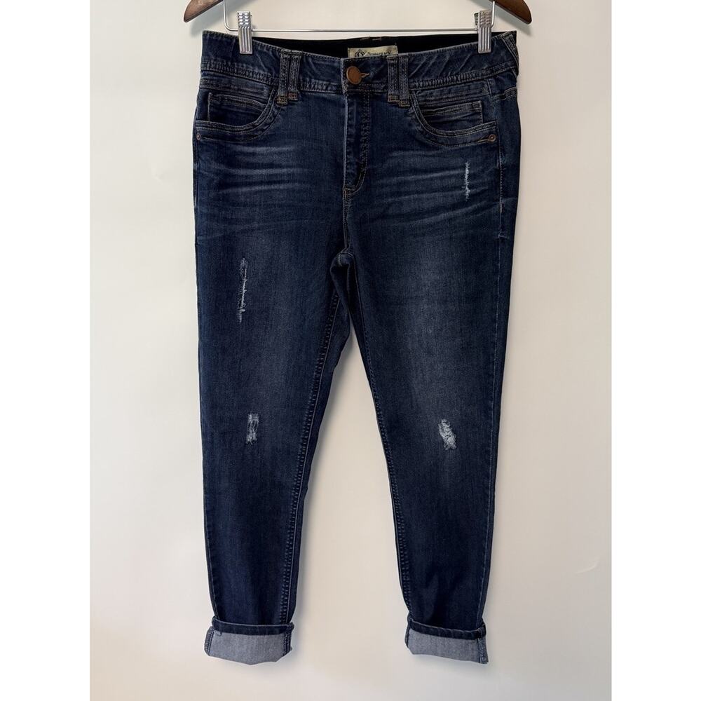 Democracy Jeans Women Sz 10 Ab Technology Stretch Tummy Control Slimming 32x28.5